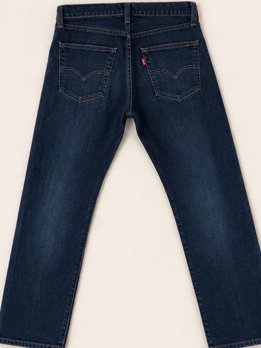 Levi's 505 Original Fit Jeans Men's W30 L30 Dark Wash Straight Leg Water<Less® - Picture 3 of 4